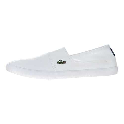 Слипоны мужские Lacoste 733CAM1071 белые 9.5 FR в COLINS