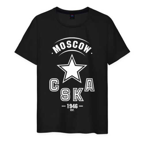 Футболка мужская ВсеМайки 1741187 черная XXXL в COLINS