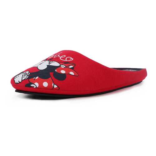 Шлепанцы женские Minnie Mouse 01106270 красные 40 RU в COLINS