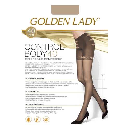 Колготки Golden Lady CONTROL BODY 40, daino gld, 5/XL в COLINS