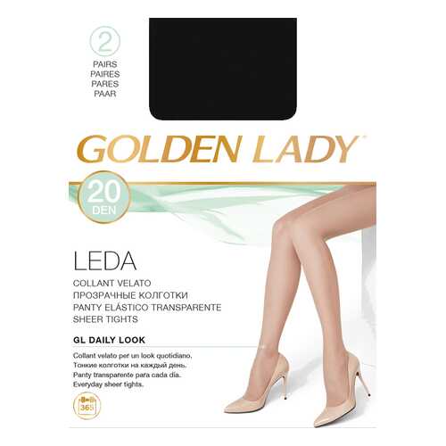 Колготки Golden Lady LEDA 20, nero, 2/S в COLINS