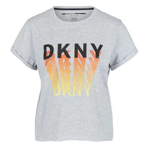 Футболка женская DKNY DP0T7205 серая L в COLINS