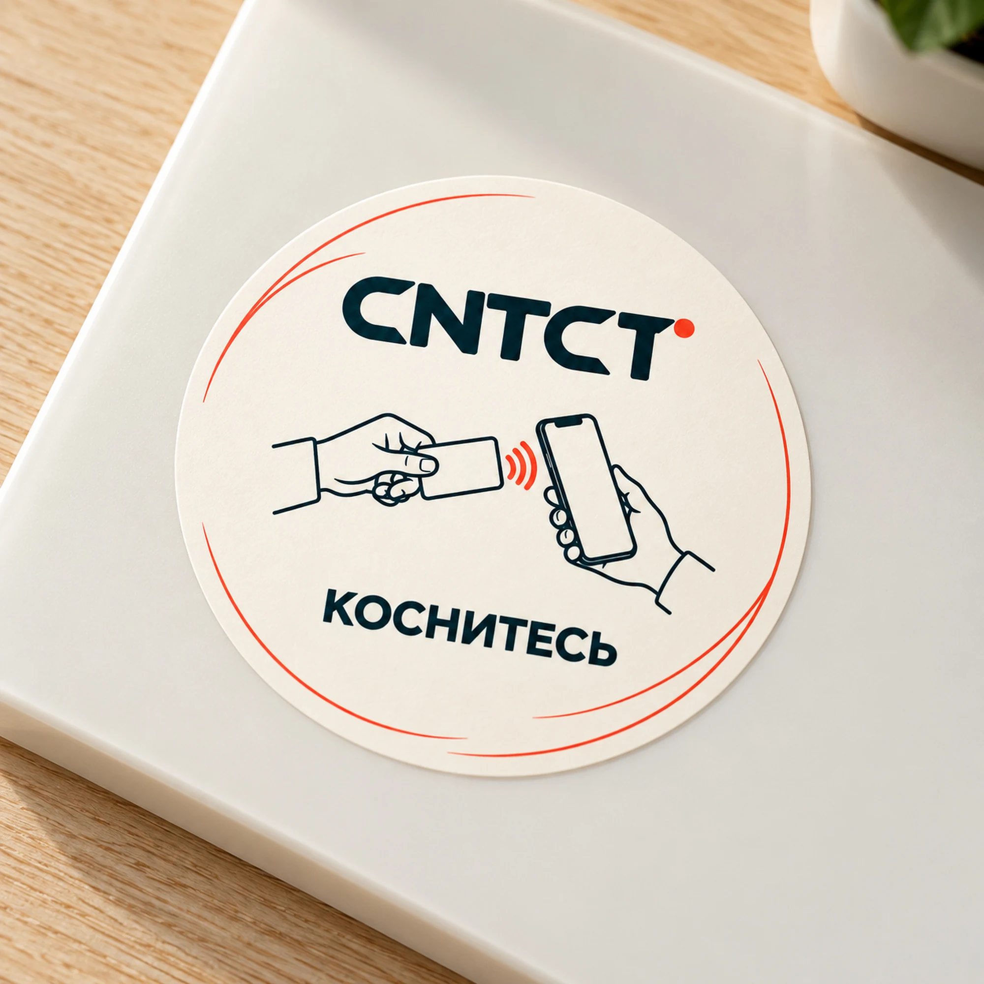 CNTCT · Касание — метка Ø50 мм · обычная